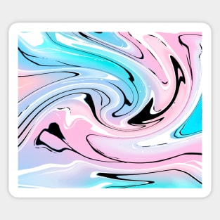 Marble colors Sticker